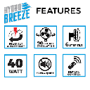 Hydro Breeze Wall Fan