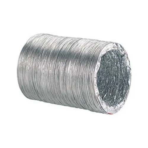 Seahawk Silver Aluminium Ducting (125mm X 5m)