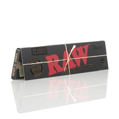 Raw King Size Papers Slim Black
