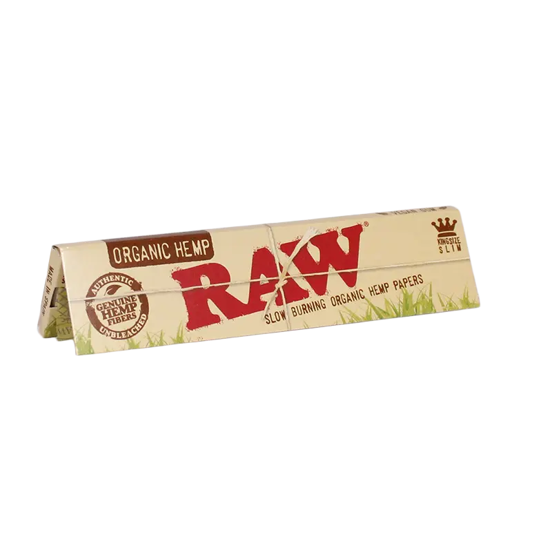 Raw Organic King Slim Rolling Papers