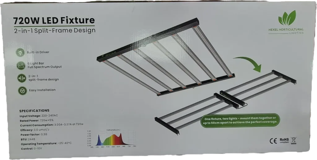 Hexel Horticultural 720W LED
